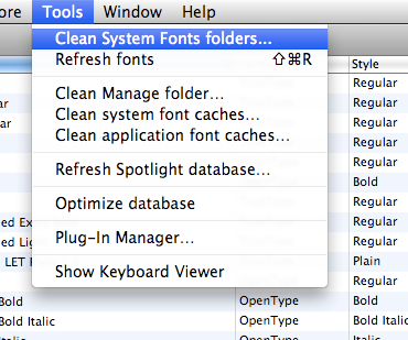 Adding To Font Library On A Mac